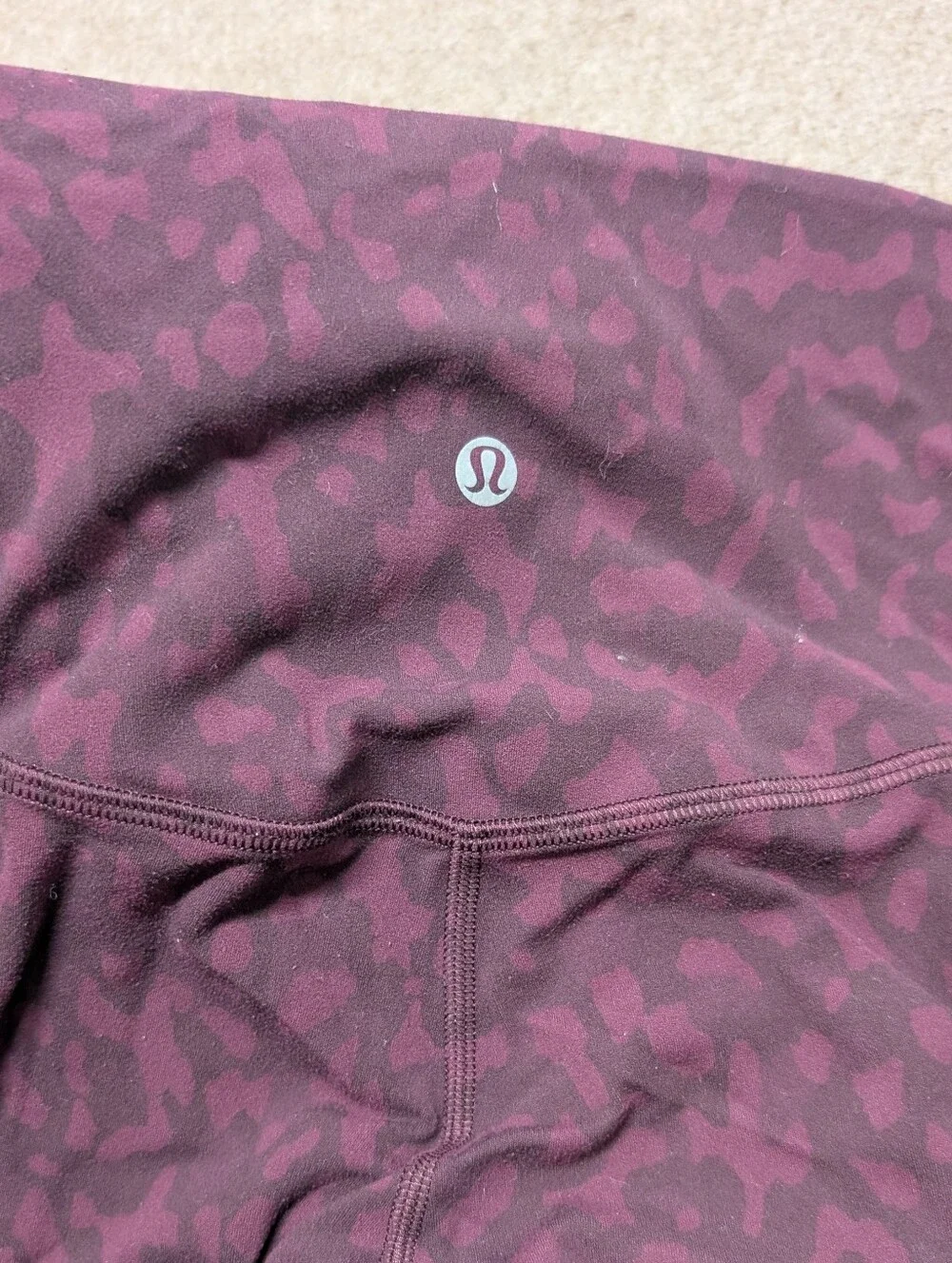 LULULEMON Women's Align High Rise Purple Leggings (Size 8)